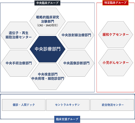 治療ゾーンの機能イメージ